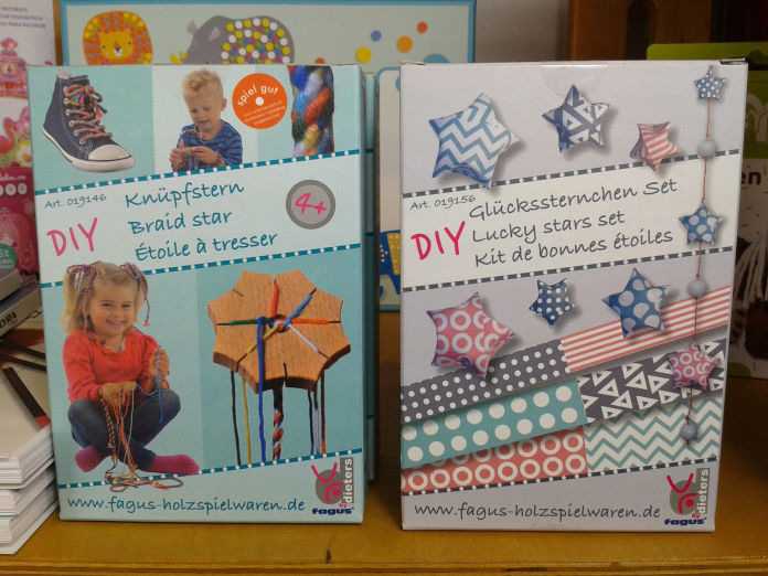 Knüpfstern und Glückssternchen-Set